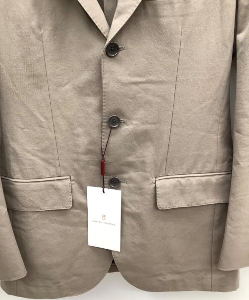 UNITED ARROWS（ユナイテッドアローズ）UNITED ARROWS (ユナイテッドアローズ) UADT ツイル3Bジャケット グレー サイズ:42 未使用品の古着・服飾アイテム