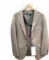 中古・古着 UNITED ARROWS (ユナイテッドアローズ) UADT ツイル3Bジャケット グレー サイズ:42 未使用品：7000円