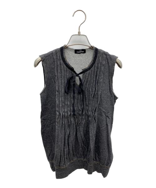 tricot COMME des GARCONS（トリココムデギャルソン）tricot COMME des GARCONS (トリココムデギャルソン) ノースリーブカットソー グレー サイズ:記載なしの古着・服飾アイテム