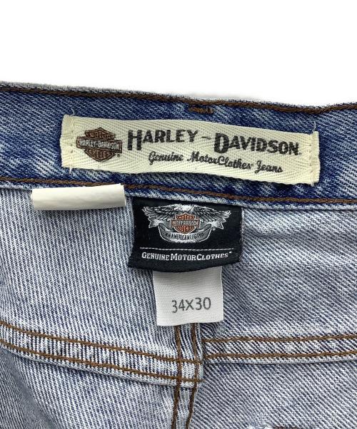HARLEY-DAVIDSON（ハーレーダビッドソン）HARLEY-DAVIDSON (ハーレーダビッドソン) デニムパンツ ブルー サイズ:34×30の古着・服飾アイテム