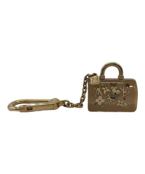 LOUIS VUITTON（ルイ ヴィトン）LOUIS VUITTON (ルイ ヴィトン) ポルトクレスピーディアンクルージョン チャーム ベージュの古着・服飾アイテム