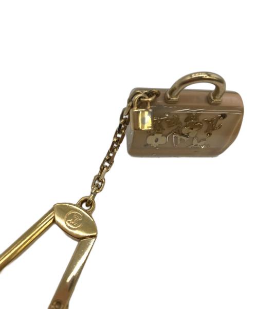 LOUIS VUITTON（ルイ ヴィトン）LOUIS VUITTON (ルイ ヴィトン) ポルトクレスピーディアンクルージョン チャーム ベージュの古着・服飾アイテム