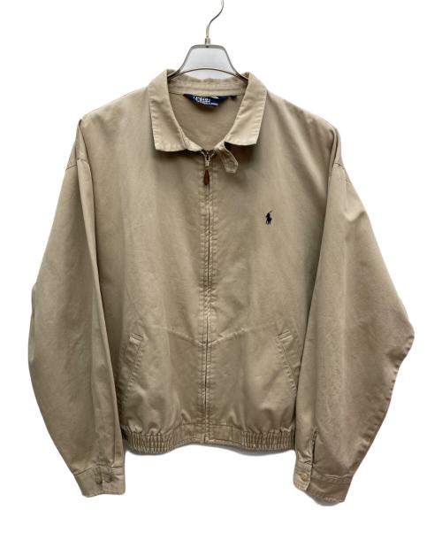 POLO RALPH LAUREN（ポロ・ラルフローレン）POLO RALPH LAUREN (ポロ・ラルフローレン) スイングトップ ベージュ サイズ:XLの古着・服飾アイテム
