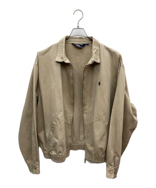 POLO RALPH LAUREN（ポロ・ラルフローレン）POLO RALPH LAUREN (ポロ・ラルフローレン) スイングトップ ベージュ サイズ:XLの古着・服飾アイテム