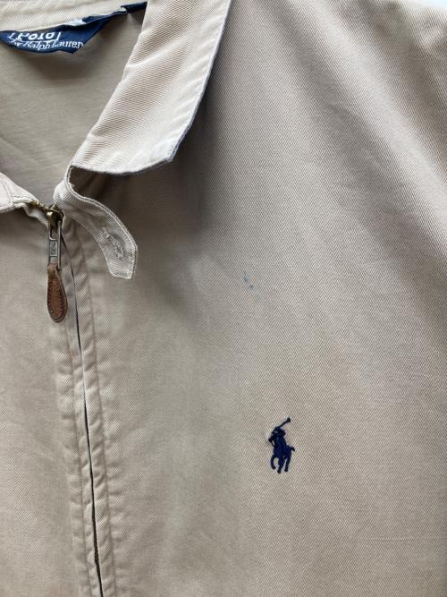 POLO RALPH LAUREN（ポロ・ラルフローレン）POLO RALPH LAUREN (ポロ・ラルフローレン) スイングトップ ベージュ サイズ:XLの古着・服飾アイテム