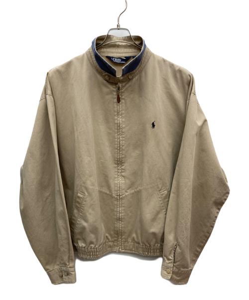 POLO RALPH LAUREN（ポロ・ラルフローレン）POLO RALPH LAUREN (ポロ・ラルフローレン) スイングトップ ベージュ サイズ:XLの古着・服飾アイテム