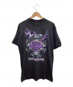 HARLEY-DAVIDSON×HOLOUBEKハーレーダビッドソン×ホロウベック）の古着「半袖カットソー」｜ブラック