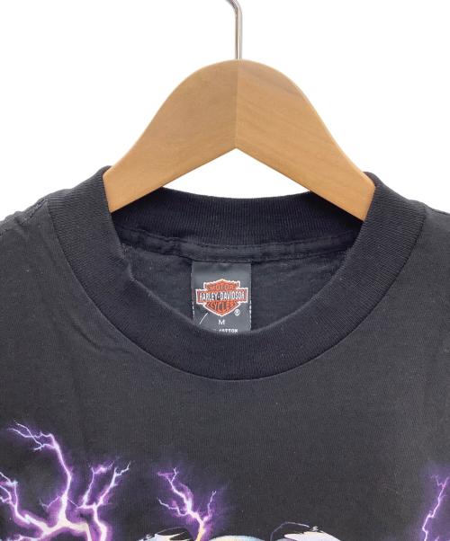 HARLEY-DAVIDSON（ハーレーダビッドソン）HARLEY-DAVIDSON (ハーレーダビッドソン) HOLOUBEK (ホロウベック) 半袖カットソー ブラック サイズ:M 未使用品の古着・服飾アイテム