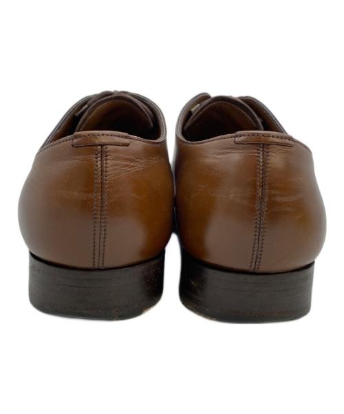 Edward Green（エドワードグリーン）Edward Green (エドワードグリーン) パンチドキャップトゥシューズ ブラウン サイズ:7 1/2の古着・服飾アイテム
