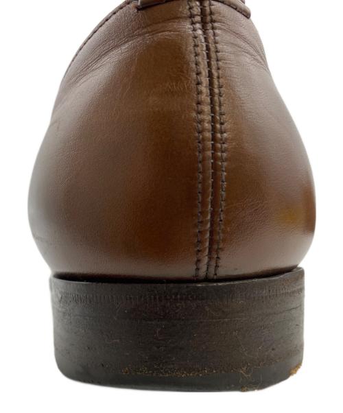 Edward Green（エドワードグリーン）Edward Green (エドワードグリーン) パンチドキャップトゥシューズ ブラウン サイズ:7 1/2の古着・服飾アイテム