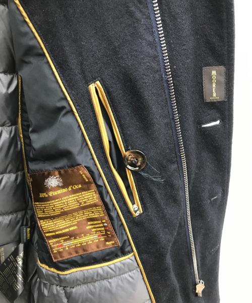 MOORER（ムーレー）MOORER (ムーレー) ダウンコート ブラック サイズ:50の古着・服飾アイテム