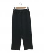 THE SHINZONEザ シンゾーン）の古着「コットンウエストギャザートラックボーイパンツ」｜ブラック