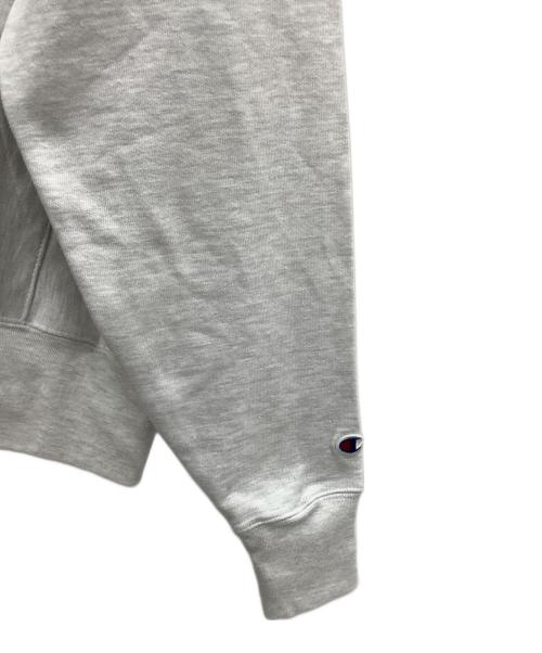 Champion REVERSE WEAVE（チャンピオン リバース ウィーブ）Champion REVERSE WEAVE (チャンピオン リバース ウィーブ) MoMA (モマ) ジップパーカー グレー サイズ:LARGEの古着・服飾アイテム