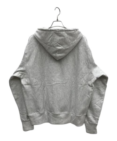 Champion REVERSE WEAVE（チャンピオン リバース ウィーブ）Champion REVERSE WEAVE (チャンピオン リバース ウィーブ) MoMA (モマ) ジップパーカー グレー サイズ:LARGEの古着・服飾アイテム