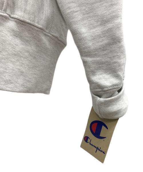 Champion REVERSE WEAVE（チャンピオン リバース ウィーブ）Champion REVERSE WEAVE (チャンピオン リバース ウィーブ) MoMA (モマ) ジップパーカー グレー サイズ:LARGEの古着・服飾アイテム