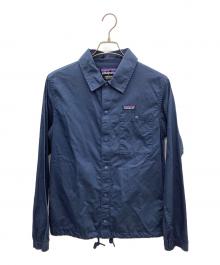 Patagonia（パタゴニア）の古着「ライトウェイトオールウェアヘンプコーチズジャケット」｜ブルー