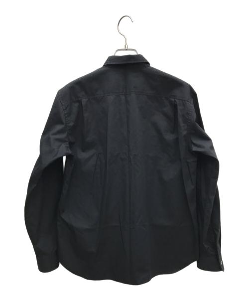 ISSEY MIYAKE WHITE LABEL（イッセイミヤケホワイトレーベル）ISSEY MIYAKE WHITE LABEL (イッセイミヤケホワイトレーベル) 長袖シャツ ブラック サイズ:2の古着・服飾アイテム
