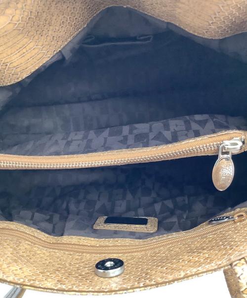 FURLA（フルラ）FURLA (フルラ) ハンドバッグ ブラウンの古着・服飾アイテム