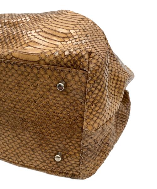 FURLA（フルラ）FURLA (フルラ) ハンドバッグ ブラウンの古着・服飾アイテム