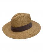 KAMINSKI XYカミンスキー）の古着「ストローハット」｜ブラウン