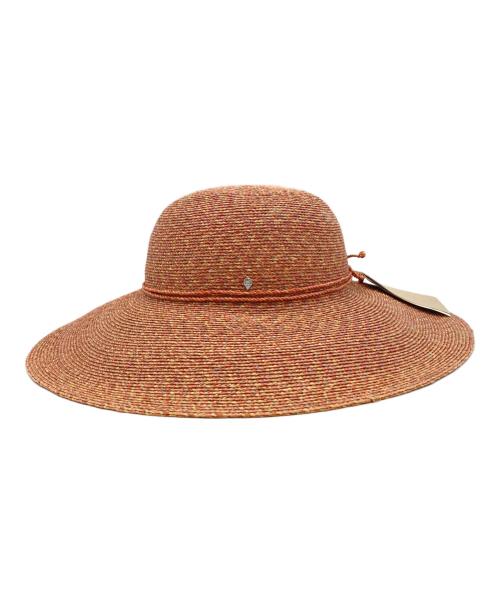 HELEN KAMINSKI（ヘレンカミンスキー）HELEN KAMINSKI (ヘレンカミンスキー) ラフィア ストローハット ピンク 未使用品の古着・服飾アイテム