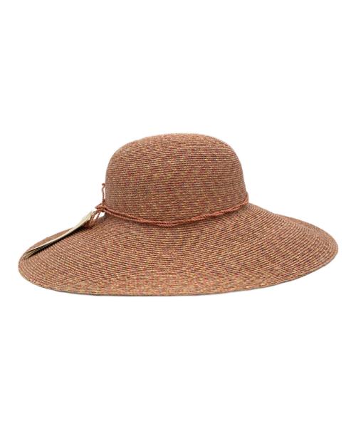 HELEN KAMINSKI（ヘレンカミンスキー）HELEN KAMINSKI (ヘレンカミンスキー) ラフィア ストローハット ピンク 未使用品の古着・服飾アイテム