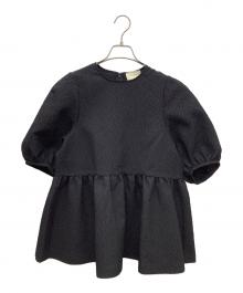 UNITED ARROWS（ユナイテッドアローズ）の古着「半袖ブラウス」｜ブラック