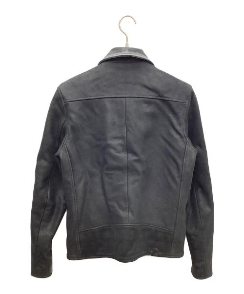 Denham（デンハム）Denham (デンハム) ダブルライダースジャケット ブラック サイズ:Sの古着・服飾アイテム