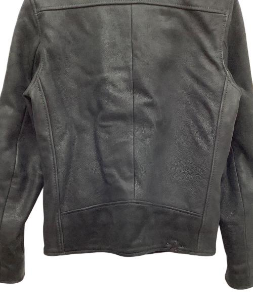 Denham（デンハム）Denham (デンハム) ダブルライダースジャケット ブラック サイズ:Sの古着・服飾アイテム