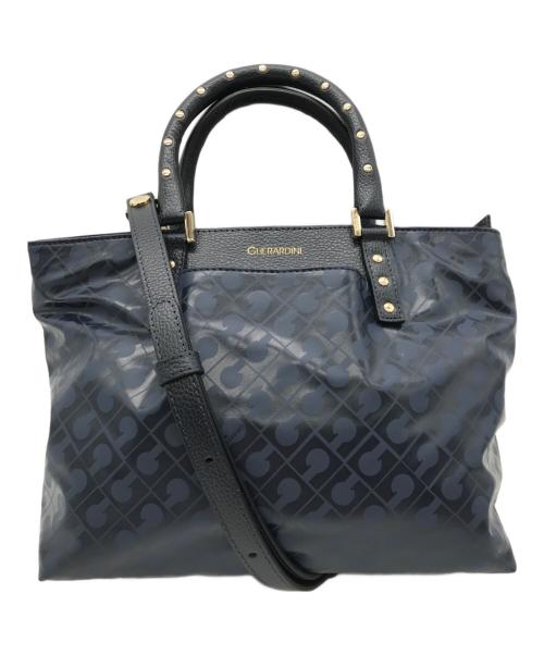 GHERARDINI（ゲラルディーニ）GHERARDINI (ゲラルディーニ) 2WAYバッグ GH1825 ネイビーの古着・服飾アイテム