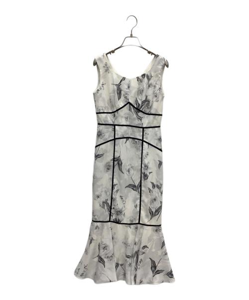 HER LIP TO（ハーリップトゥ）HER LIP TO (ハーリップトゥ) ノースリーブ・キャミソールワンピース ブラック×ホワイト サイズ:M 未使用品の古着・服飾アイテム