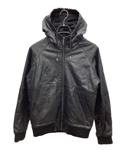 ADDICT（アディクト）ADDICT (アディクト) レザージャケット ブラック サイズ:Ｓの古着・服飾アイテム