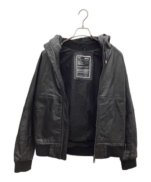 ADDICT（アディクト）ADDICT (アディクト) レザージャケット ブラック サイズ:Ｓの古着・服飾アイテム