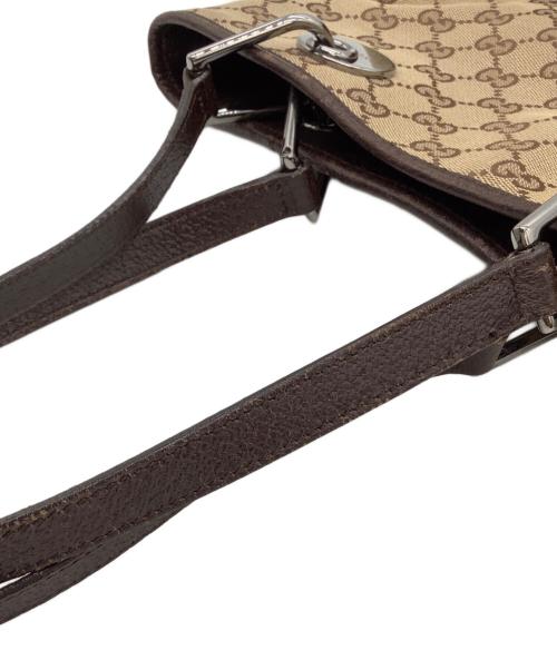 GUCCI（グッチ）GUCCI (グッチ) GG トートバッグ ブラウンの古着・服飾アイテム
