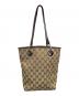 GUCCI (グッチ) GG トートバッグ ブラウン：12000円