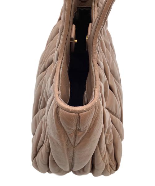 MIU MIU（ミュウミュウ）MIU MIU (ミュウミュウ) マテラッセ ブラウンの古着・服飾アイテム