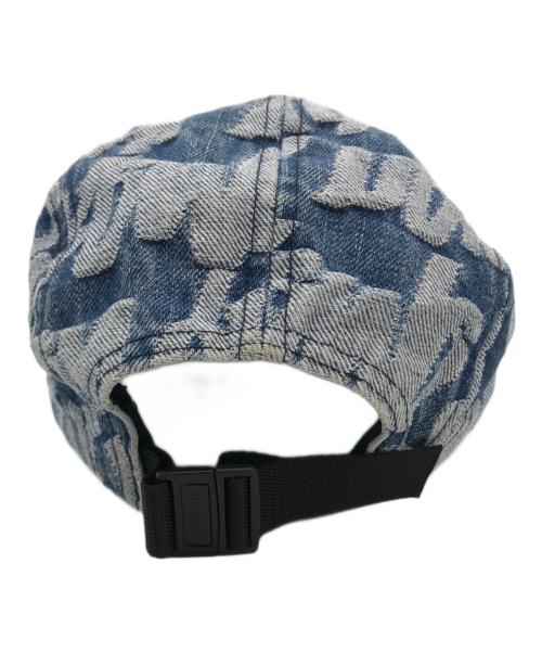 SUPREME（シュプリーム）SUPREME (シュプリーム) ロゴデニムキャップ インディゴの古着・服飾アイテム