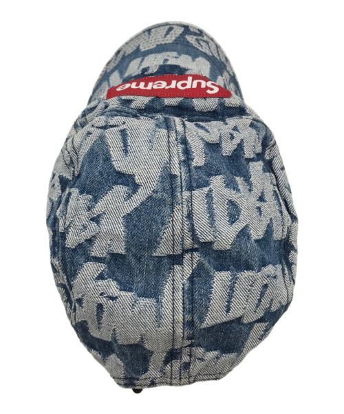 SUPREME（シュプリーム）SUPREME (シュプリーム) ロゴデニムキャップ インディゴの古着・服飾アイテム