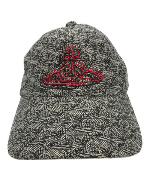 Vivienne Westwood RED LABEL（ヴィヴィアンウエストウッドレッドレーベル）Vivienne Westwood RED LABEL (ヴィヴィアンウエストウッドレッドレーベル) キャップ ブラウン×ブラック サイズ:Mの古着・服飾アイテム