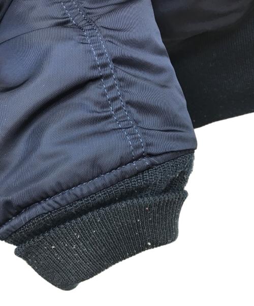 ALPHA（アルファ）ALPHA (アルファ) ワッペンMA-1ジャケット ネイビー サイズ:Mの古着・服飾アイテム