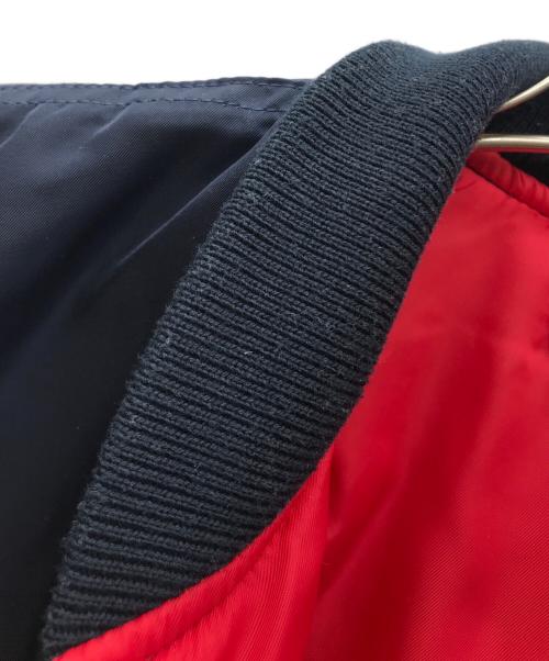 ALPHA（アルファ）ALPHA (アルファ) ワッペンMA-1ジャケット ネイビー サイズ:Mの古着・服飾アイテム