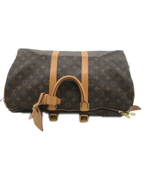 LOUIS VUITTON（ルイ ヴィトン）LOUIS VUITTON (ルイ ヴィトン) モノグラム キーポル50 ボストンバッグ ブラウンの古着・服飾アイテム