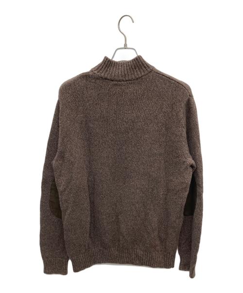 CHAPS RALPH LAUREN（チャップス ラルフローレン）CHAPS RALPH LAUREN (チャップス ラルフローレン) ハーフボタンニット ブラウン サイズ:Mの古着・服飾アイテム