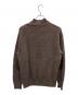 CHAPS RALPH LAUREN (チャップス ラルフローレン) ハーフボタンニット ブラウン サイズ:M：5000円