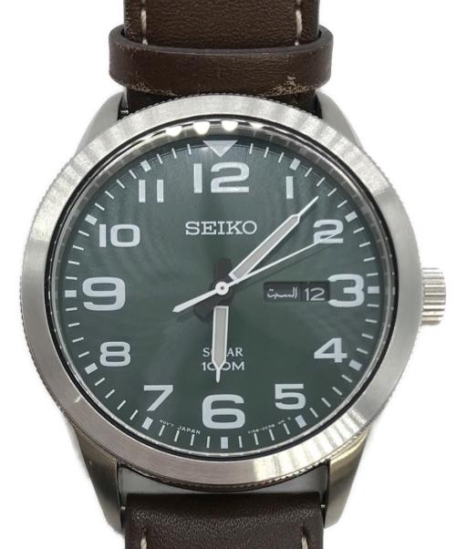 SEIKO（セイコー）SEIKO (セイコー) V158-0BC0 リストウォッチ グリーンの古着・服飾アイテム