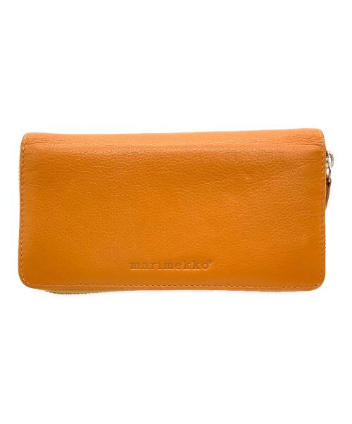 marimekko（マリメッコ）marimekko (マリメッコ) ESIKOINEN 3 オレンジの古着・服飾アイテム