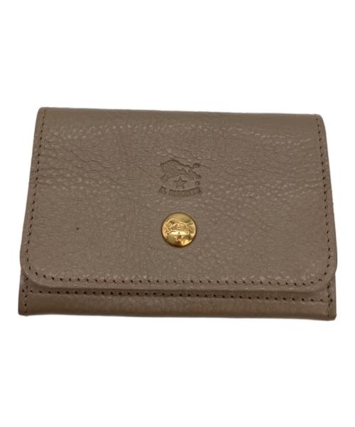 IL BISONTE（イル ビゾンテ）IL BISONTE (イル ビゾンテ) カードケース ベージュの古着・服飾アイテム
