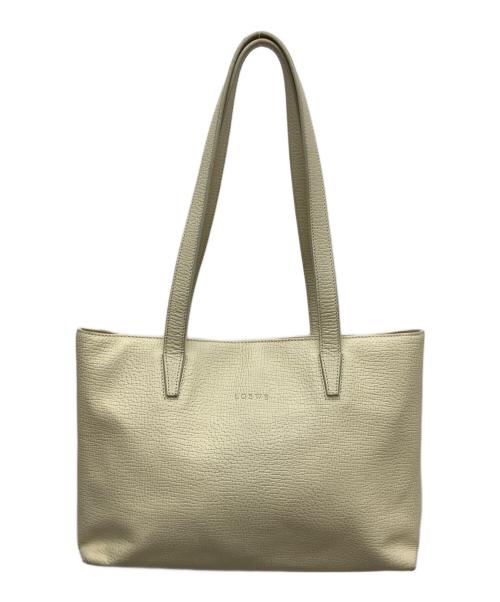 LOEWE（ロエベ）LOEWE (ロエベ) トートバッグ アイボリーの古着・服飾アイテム