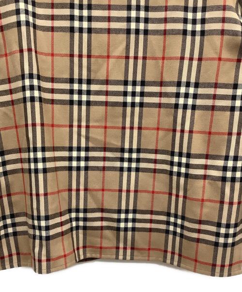 Burberry's（バーバリー）Burberry's (バーバリーズ) ノバチェック シャツジャケット ブラウン サイズ:13BRの古着・服飾アイテム