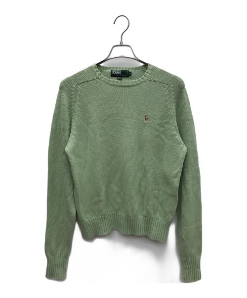 POLO RALPH LAUREN（ポロ・ラルフローレン）POLO RALPH LAUREN (ポロ・ラルフローレン) セーター グリーン サイズ:XLの古着・服飾アイテム